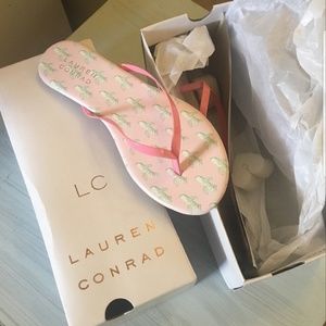 Women's LC LAUREN CONRAD VALENCIA Cactus Flip Flop